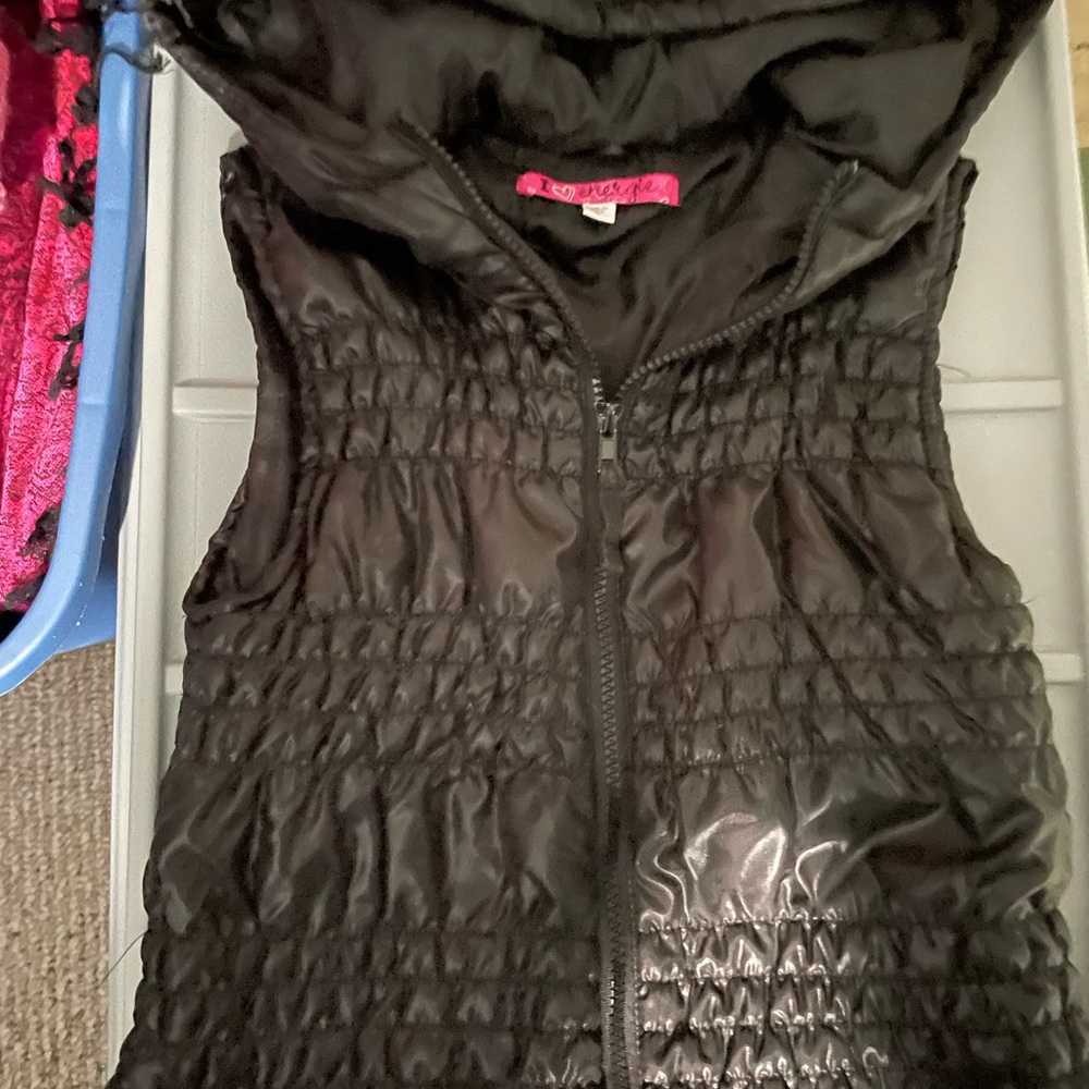 Energie Black Puffer Vest